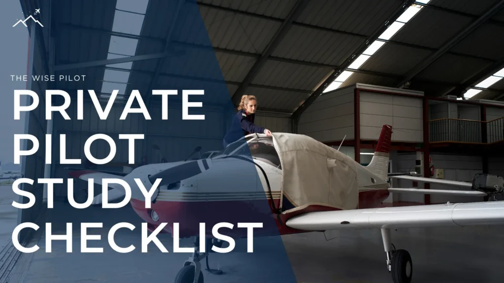 Student pilot preparing light aircraft in hangar for Private Pilot Licence training in Canada, featured in PPL study checklist guide.