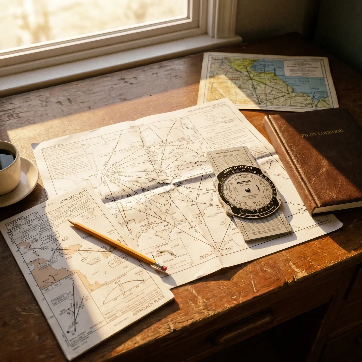 IFR navigation charts and pilot tools