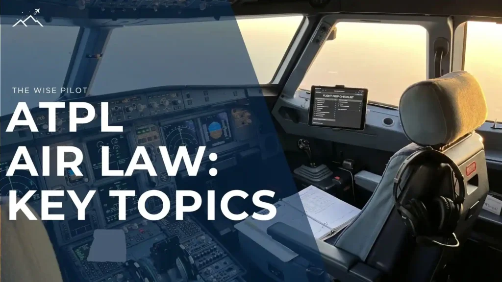 A well-lit cockpit of a modern commercial airplane featuring control panels, instruments, and displays essential for flight operations. Through the windows, a partial view of the sky is visible. A flight checklist is displayed on a tablet, and a headset rests on the seat.